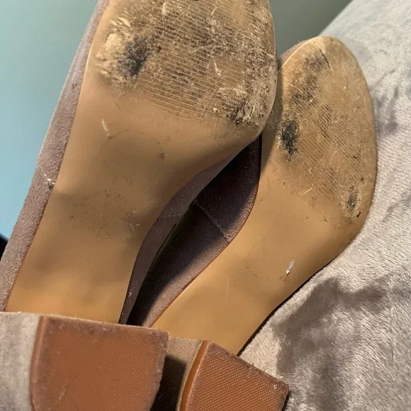 Steve Madden Sagan Women’s Tan Suede & leather Tall Slouchy Boots - Picture 5 of 5